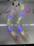 Cute Rabbit Plush Bunny Cap - The Ears Pop Hat Funny Bunny