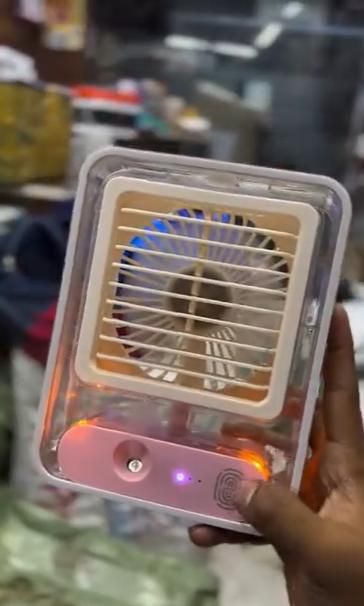 Mini USB Fan With Mist Water Spray