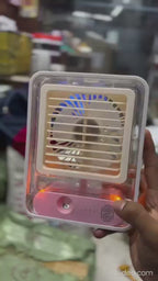 Mini USB Fan With Mist Water Spray